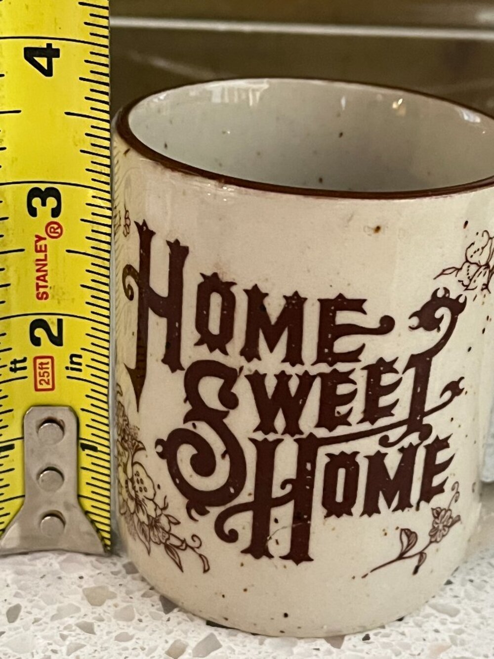 Home Sweet Home Coffee Mug Vintage 1970s - Picture 7 of 8